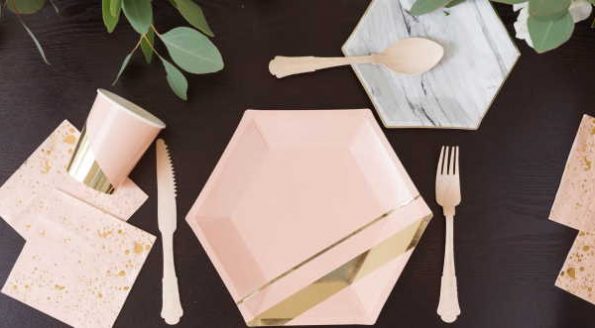 Will paper plates and napkins be good for weddings?