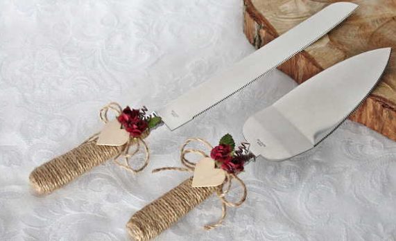 Types of wedding serving sets